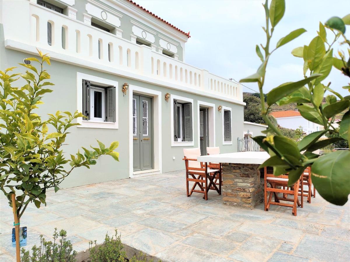 Spiti Sea View Neoclassical House In Steniaí Exterior photo